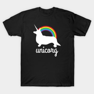 Unicorg Corgi Unicorn T-Shirt